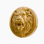 Rond Classica Lion Rugissant Golden Sun taille Header – Holdon - Holdon Paris