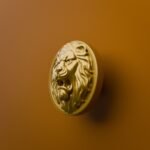 Rond Classica Lion Rugissant Golden Sun - Holdon Paris