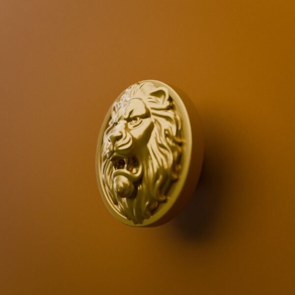 Rond Classica — Lion Rugissant — L — Golden Sun