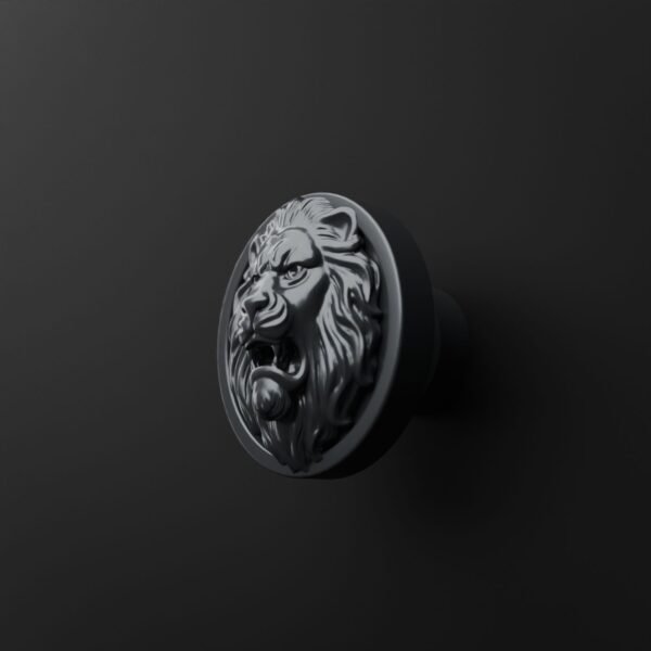 Classica Round, Roaring Lion, M, Titanium Gray