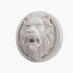 Rond Classica Lion Rugissant White Snow taille Header – Holdon - Holdon Paris