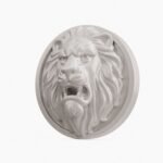 Rond Classica Lion Rugissant White Snow taille Header – Holdon - Holdon Paris