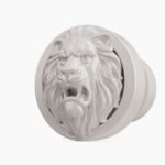 Rond Classica Lion Rugissant White Snow - Holdon Paris