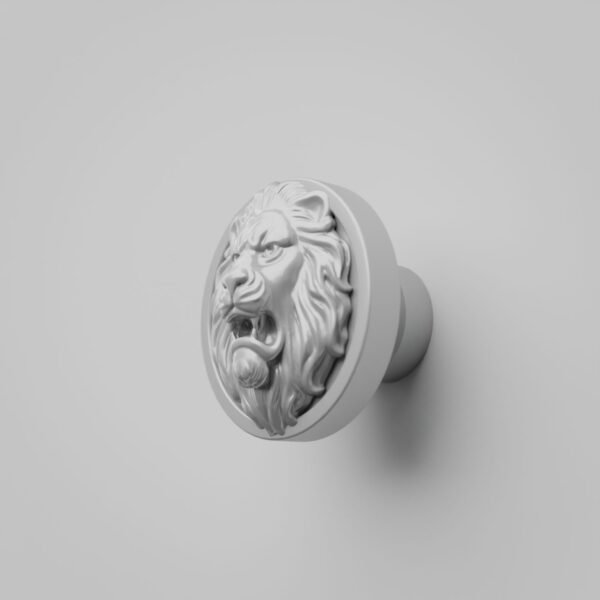 Rond Classica — Lion Rugissant — M — White Snow