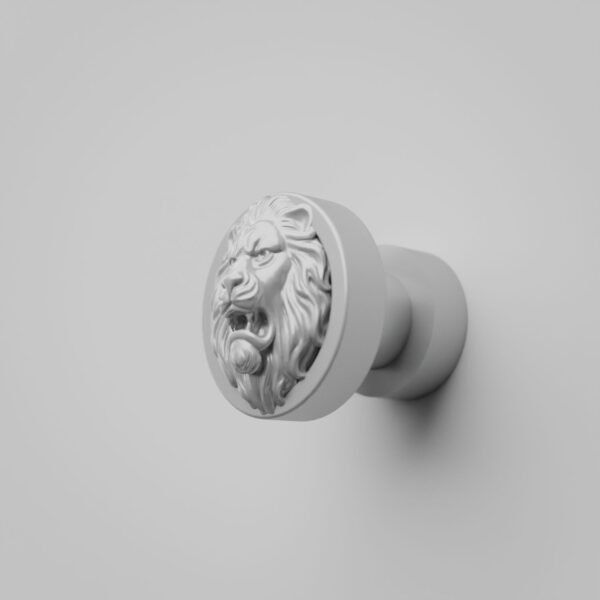 Rond Classica — Lion Rugissant — S — White Snow