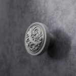 Rond Classica Rinceaux Aluminium Satiné - Holdon Paris