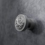 Rond Classica Rinceaux Aluminium Satiné - Holdon Paris