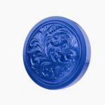 Rond Classica Rinceaux Bleu Electrique taille Header – Holdon - Holdon Paris