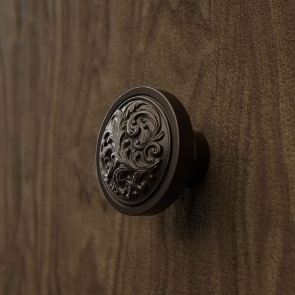 Rond Classica — Rinceaux — M — Bronze Mat