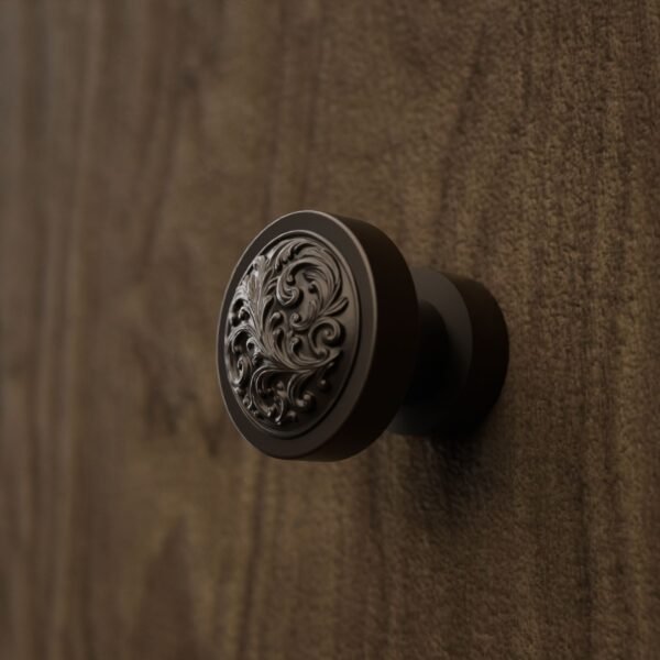 Rond Classica — Rinceaux — S — Bronze Mat