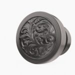 Rond Classica Rinceaux Gris Titane - Holdon Paris