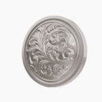 Rond Classica Rinceaux Gris argenté taille Header – Holdon - Holdon Paris