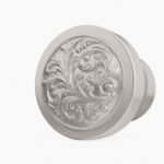 Rond Classica Rinceaux Gris argenté - Holdon Paris