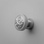 Rond Classica Rinceaux Gris argenté - Holdon Paris