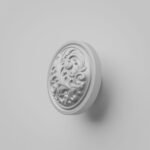 Rond Classica Rinceaux White Snow - Holdon Paris