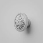 Rond Classica Rinceaux White Snow - Holdon Paris