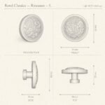 Rond Classica Rinceaux sketch 3D - Holdon Paris