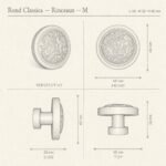 Rond Classica Rinceaux sketch 3D - Holdon Paris