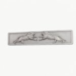 Barre Palazzo Lion Rugissant Aluminium Satiné - Holdon Paris