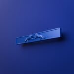 Barre Palazzo Lion Rugissant Bleu Electrique - Holdon Paris