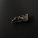Palazzo Bar, Roaring Lion, S, Antique Bronze