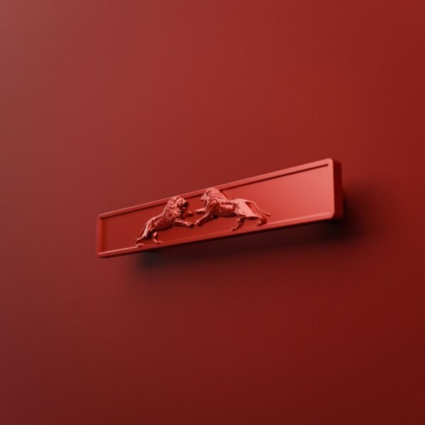 Barre Palazzo — Lion Rugissant — L — Candy Red