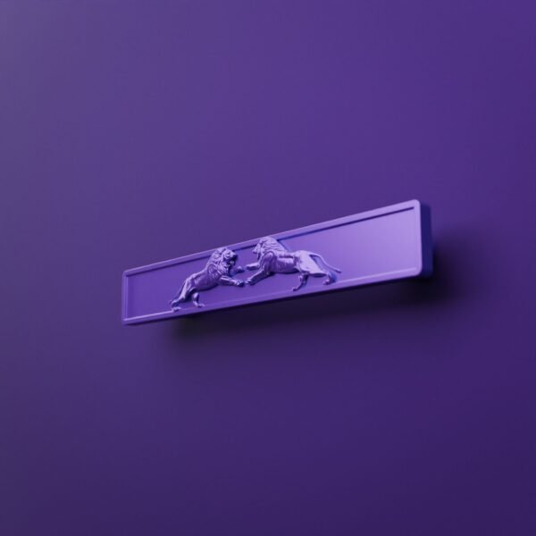 Barre Palazzo — Lion Rugissant — L — Lilas Sombre