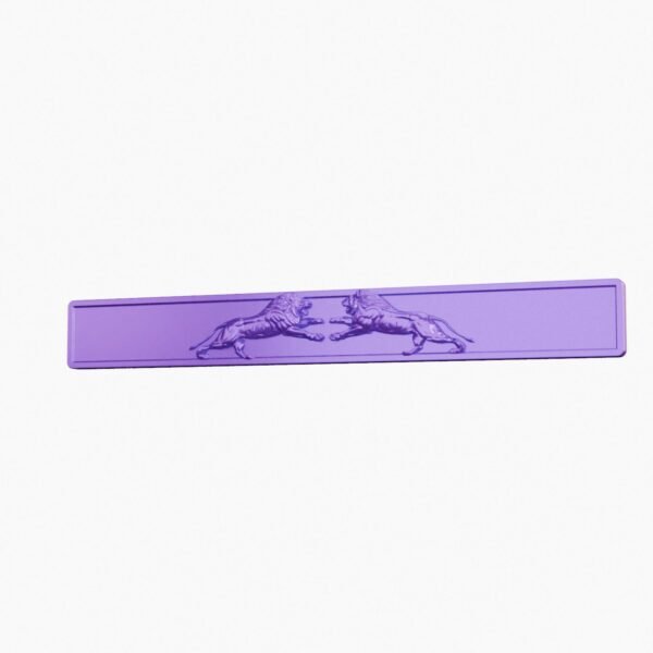 Barre Palazzo — Lion Rugissant — XL — Lilas Sombre