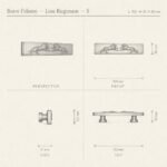 Barre Palazzo Lion Rugissant sketch 3D - Holdon Paris
