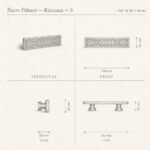 Barre Palazzo Rinceaux sketch 3D - Holdon Paris