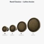 Poignée Rond Classica Essentiel Laiton Ancien — comparaison des tailles — Holdon Paris
