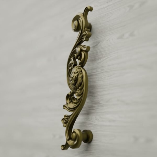 Arabesque Classica — Lion Endormi — XL — Laiton Satiné