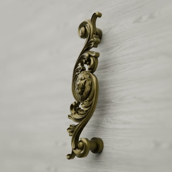 Arabesque Classica — Lion Endormi — L — Laiton Satiné