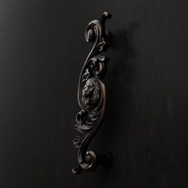 Arabesque Classica — Lion Rugissant — L — Bronze Ancien