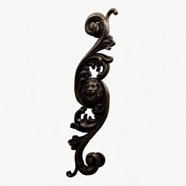 Arabesque Classica — Lion Rugissant — XL — Bronze Ancien