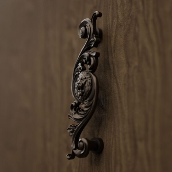 Arabesque Classica — Lion Rugissant — L — Bronze Mat