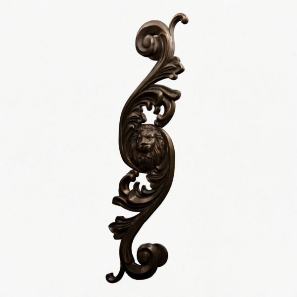Arabesque Classica — Lion Rugissant — XL — Bronze Mat