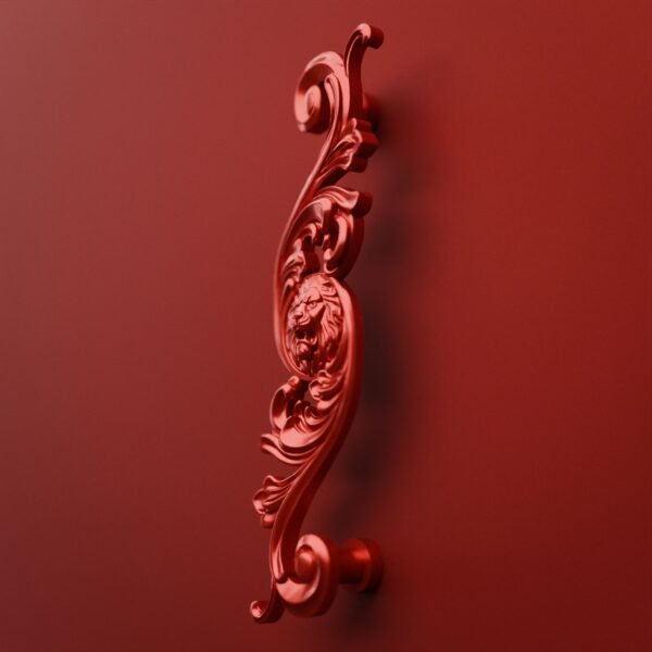 Arabesque Classica — Lion Rugissant — XL — Candy Red