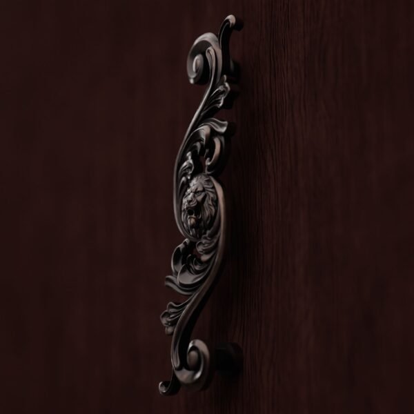 Classica Arabesque, Roaring Lion, XL, Antique Copper