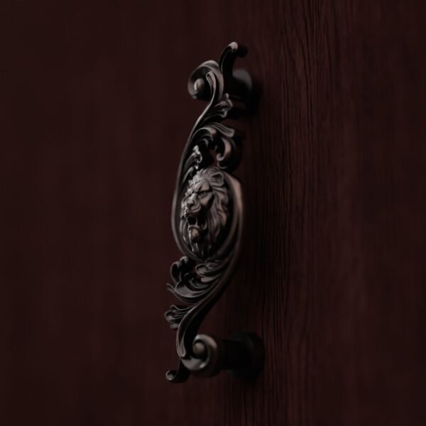 Classica Arabesque, Roaring Lion, M, Antique Copper
