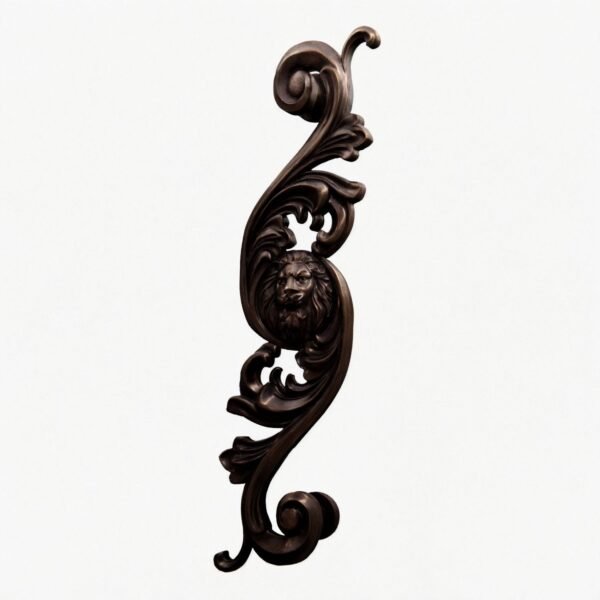 Arabesque Classica — Lion Rugissant — XL — Cuivre Ancien