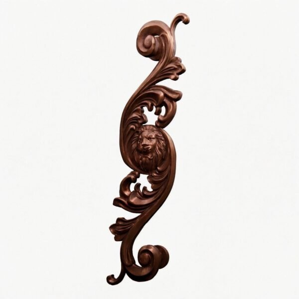Arabesque Classica — Lion Rugissant — XL — Cuivre Satiné