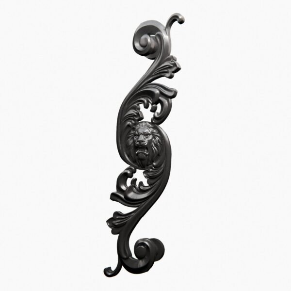 Arabesque Classica — Lion Rugissant — XL — Gris Titane