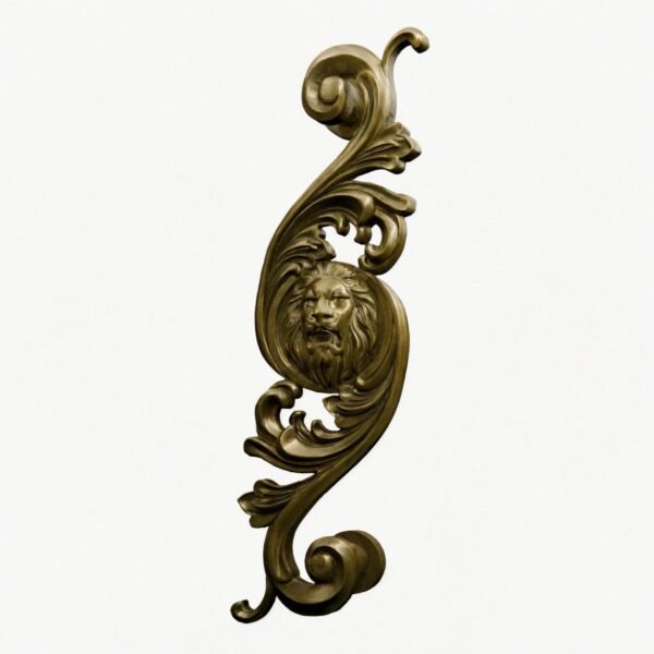 Arabesque Classica — Lion Rugissant — L — Laiton Satiné
