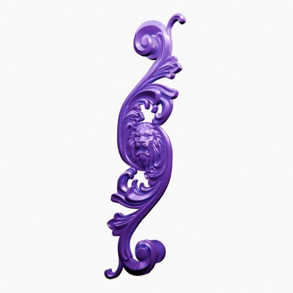 Arabesque Classica — Lion Rugissant — XL — Lilas Sombre