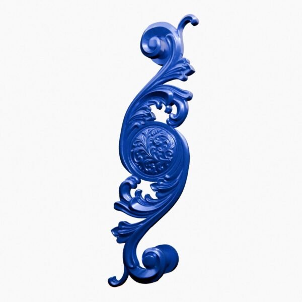 Arabesque Classica — Rinceaux — L — Bleu Electrique