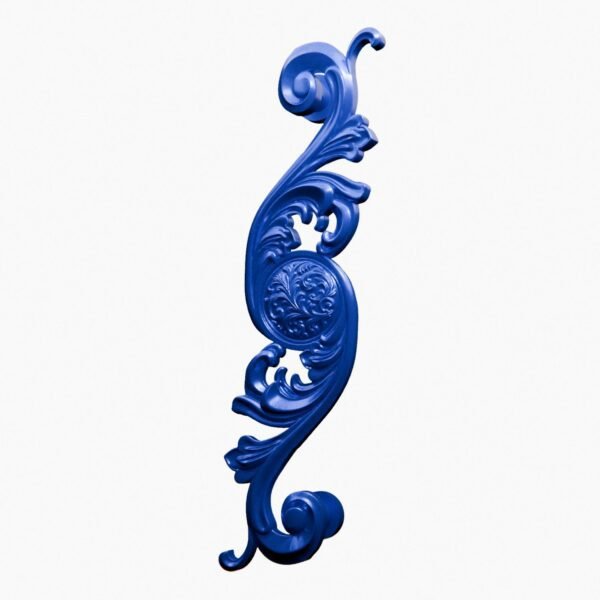 Arabesque Classica — Rinceaux — XL — Bleu Electrique