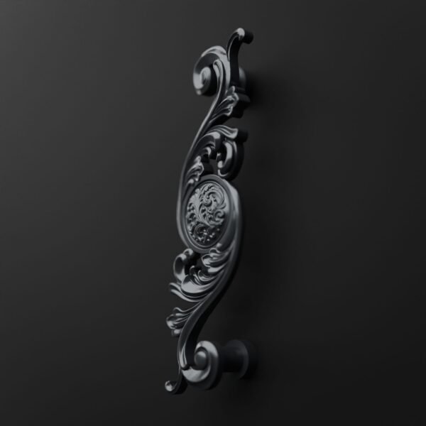 Classica Arabesque, Scrollwork, L, Titanium Gray