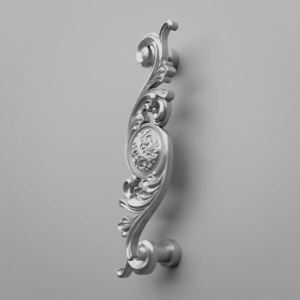 Classica Arabesque, Scrollwork, L, Silver Gray