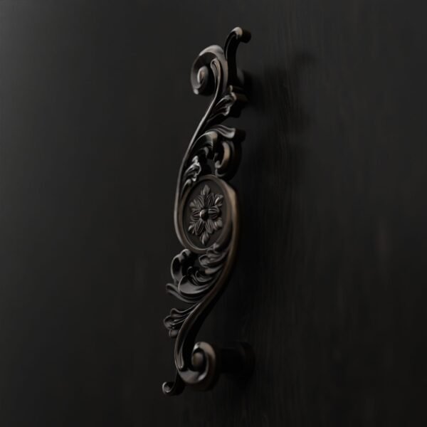 Classica Arabesque, Rosette, L, Antique Bronze